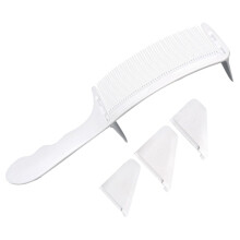 Professional Barber Comb Set with Clipper Guide Combs for Men, Adjustable Length Control