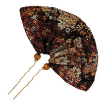Chinese Hairpin with Vintage Fan Design for Cosplay and Traditional Elegant Hair Styling