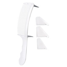 Barber Comb Set for Men with Curve Grip and Adjustable Guides for Precise Hair Styling