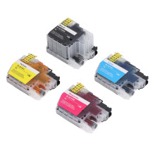4 pz Cartucce d'inchiostro LC3219 Nero Ciano Magenta Giallo Alta resa