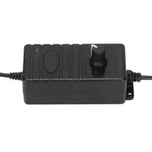 24W 2A verstellbares Netzteil – 84x57x42mm, EU-Stecker