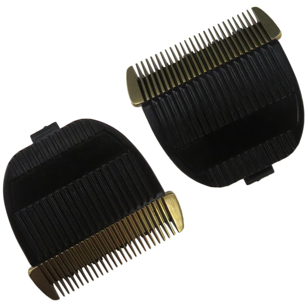 Replacement Blade 2 Pack for Panasonic Trimmer ERGP80 ER1611, Precision Ceramic Stainless Steel