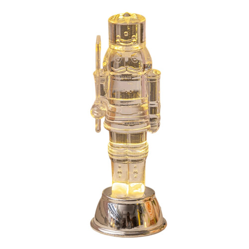 LED Illuminating Nutcrackers Figurine with Base Decors-C