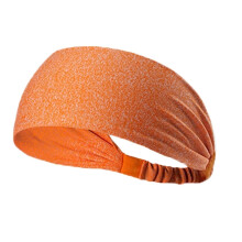 Sports Headband 2pcs MoistureWicking Elastic for Running Yoga Unisex Workout C10 Yellow
