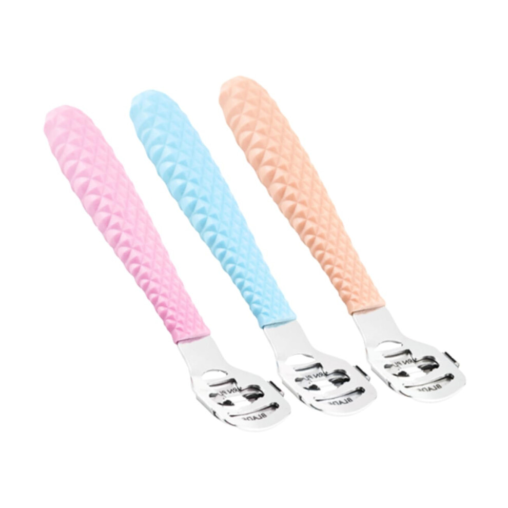 Foot Callus Remover Set, Professional Pedicure Foot Scraper for Dead Skin, 3pcs Home and Salon