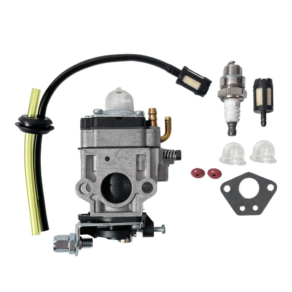 52Cc Earth Auger Carburetor Replacement Kit For Predator With Primer Bulbs Spark Plug Gasket Fuel Line 9169991575223