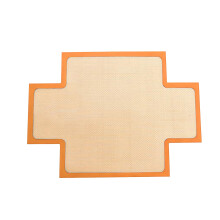 Leicht zu lösende Silikonfolie-Gelbe Basis und orange 24X34cm A