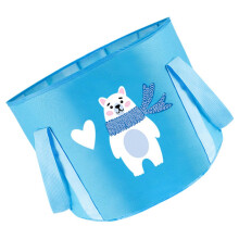 Collapsible Foot Soaking Bucket 5L Large Capacity Folding Basin for Travel Camping and Outdoor Use