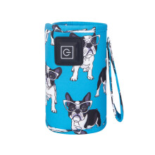 Insulated Baby Bottle Bag with Leakproof Storage, Universal Milk Holder, Travel Friendly Cartoon Style (A)