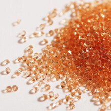 Champagne AB Mini Nail Rhinestones 1.1mm Micro Diamond Crystals 14400pcs Bulk 3D Nail Art Decorations