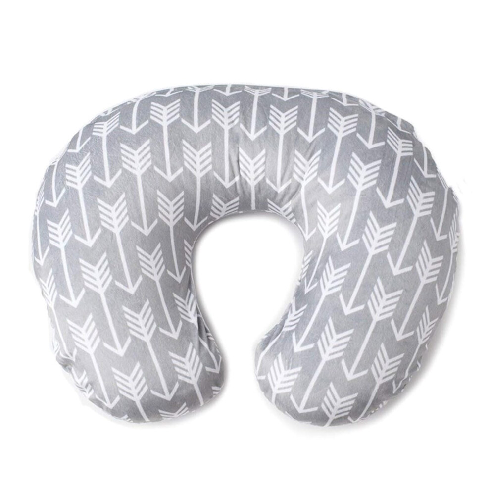 UShape Nursing Pillow Cover for Baby Boy Neutral Color F, Soft Breathable Slipcover Replacement