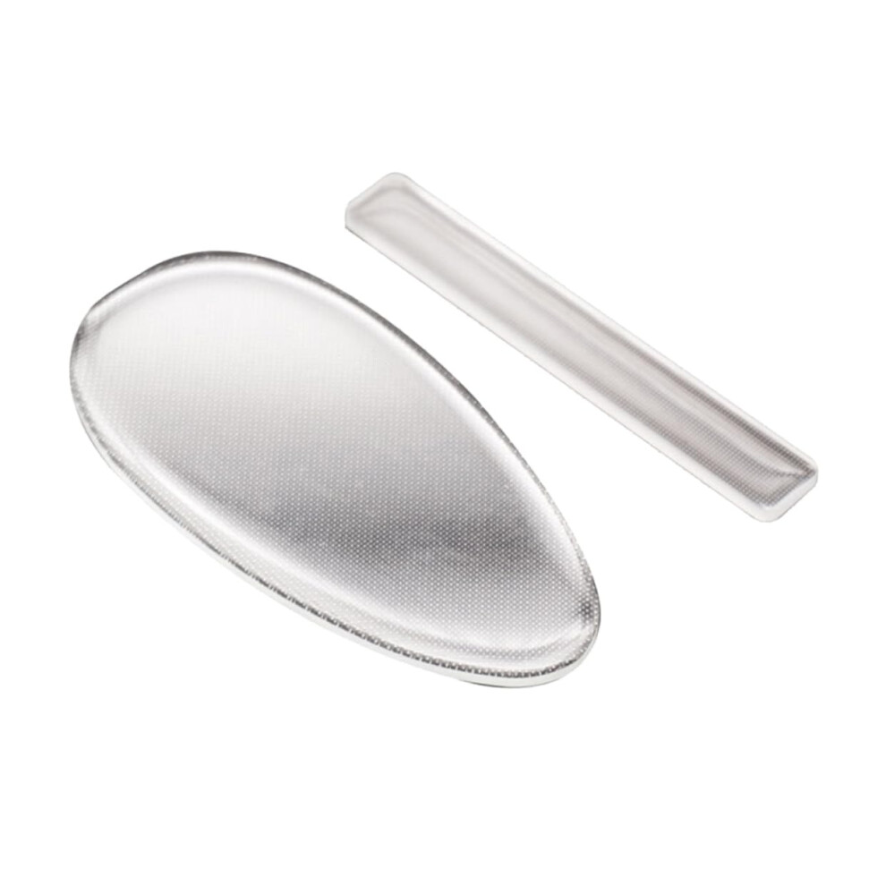Glass Foot File and Scrubber for Dead Skin Removal, Callus Remover Pedicure Tool for Smooth Heels