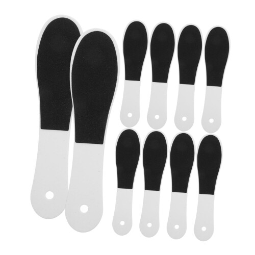 10pcs Foot File Callus Remover with Advanced Grinding Surface and Comfortable Grip