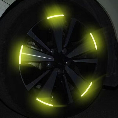 Sun Protection Car Rim Decals Strong Adhesion 1