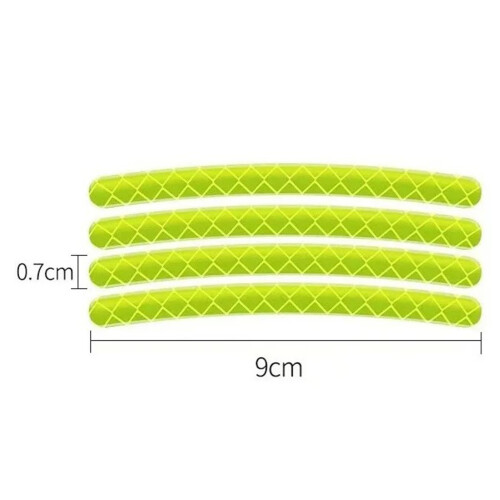 Sun Protection Car Rim Decals Strong Adhesion