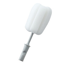 Long Handle Sponge Brush for Baby Bottles and Cups, Durable Cleaning Tool, 4 Colors