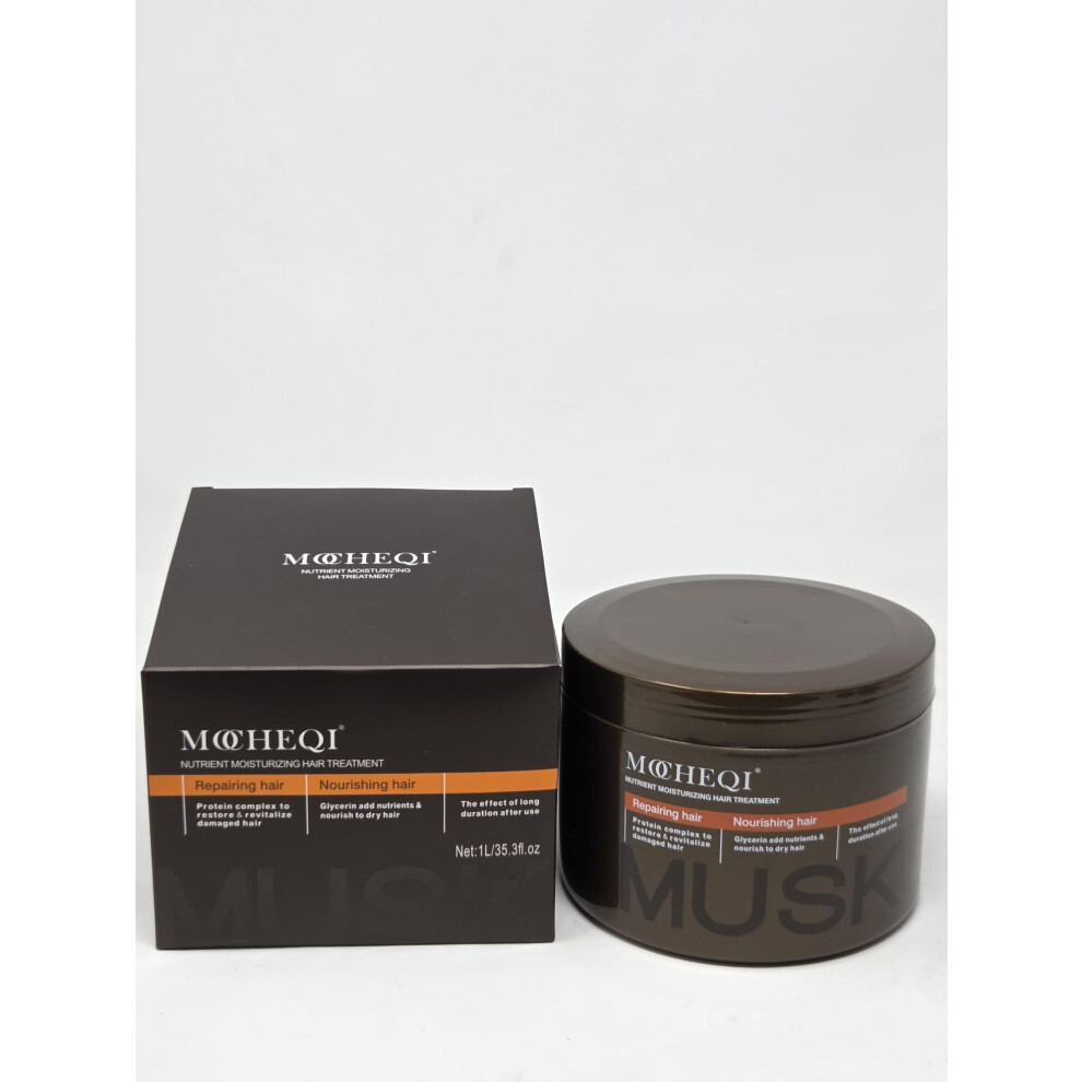 Deep Hair Mask 1L Hair  Treatment for Dry Damaged Hair Deep Hydration Strengthens Restores