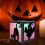 Trä Halloween-lyktor pumpa spöke häxa 3