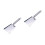 2pcs Stainless Steel Hive Scraper Beekeeping Tools Set for Efficient Hive Cleaning and Honey Extractor 1