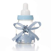 12 pcs Blue Baby Bottle Candy Boxes for Baby Shower Favors, Ready‑to‑Use Party Set