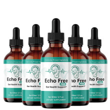 Tinnitus Relief Drops for Men and Women Ear Health Support | Liquid Vitamin Supplement Pack of 5