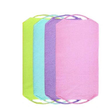 4 Pack Exfoliating Back Scrubber for Shower, DualSided Nylon Bath Brush with Handles for Men and Women