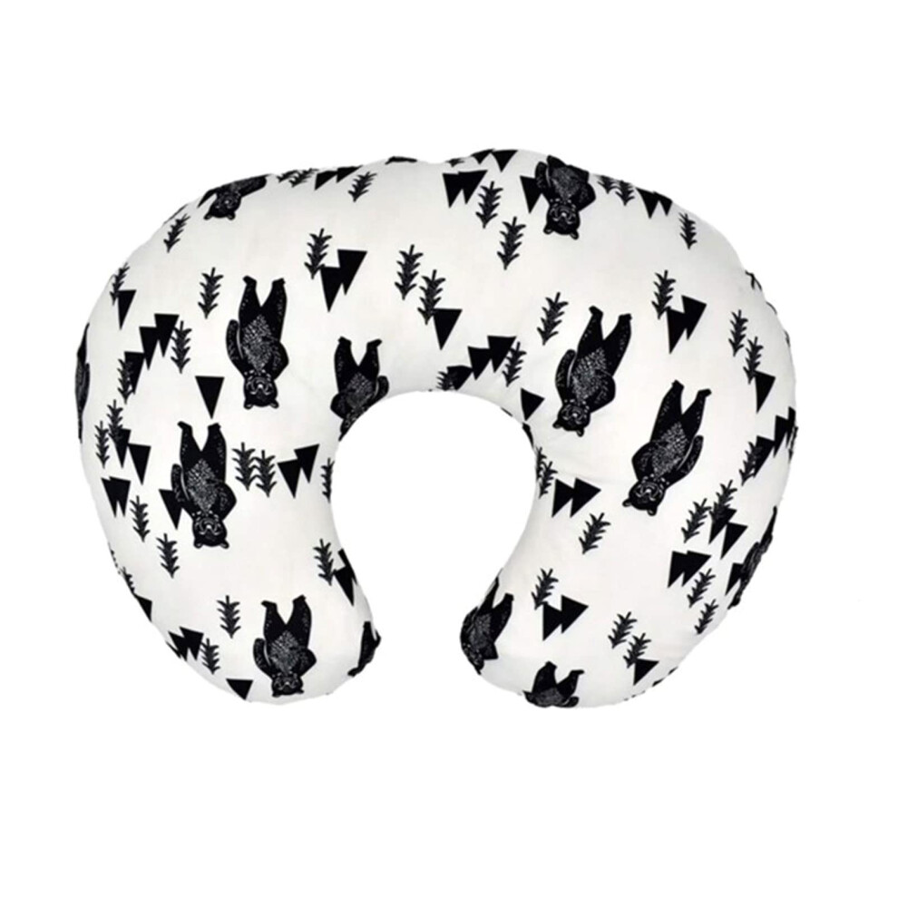 Soft BabySafe Nursing Pillow Cover Set for 6–12 Months, Removable Breastfeeding Slipcover