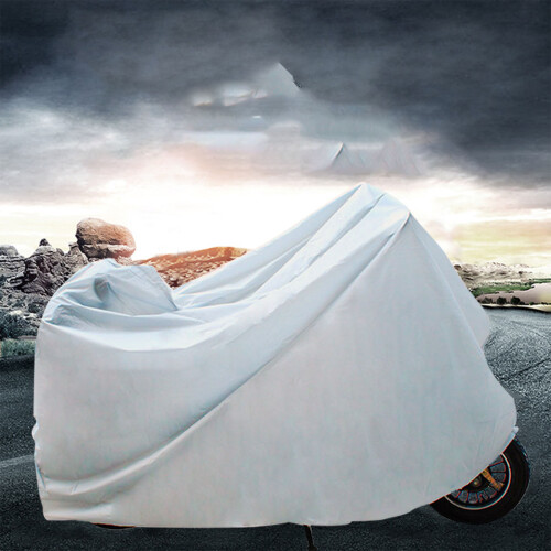 Large Solid PEVA Motorbike Cover 130x230cm 2