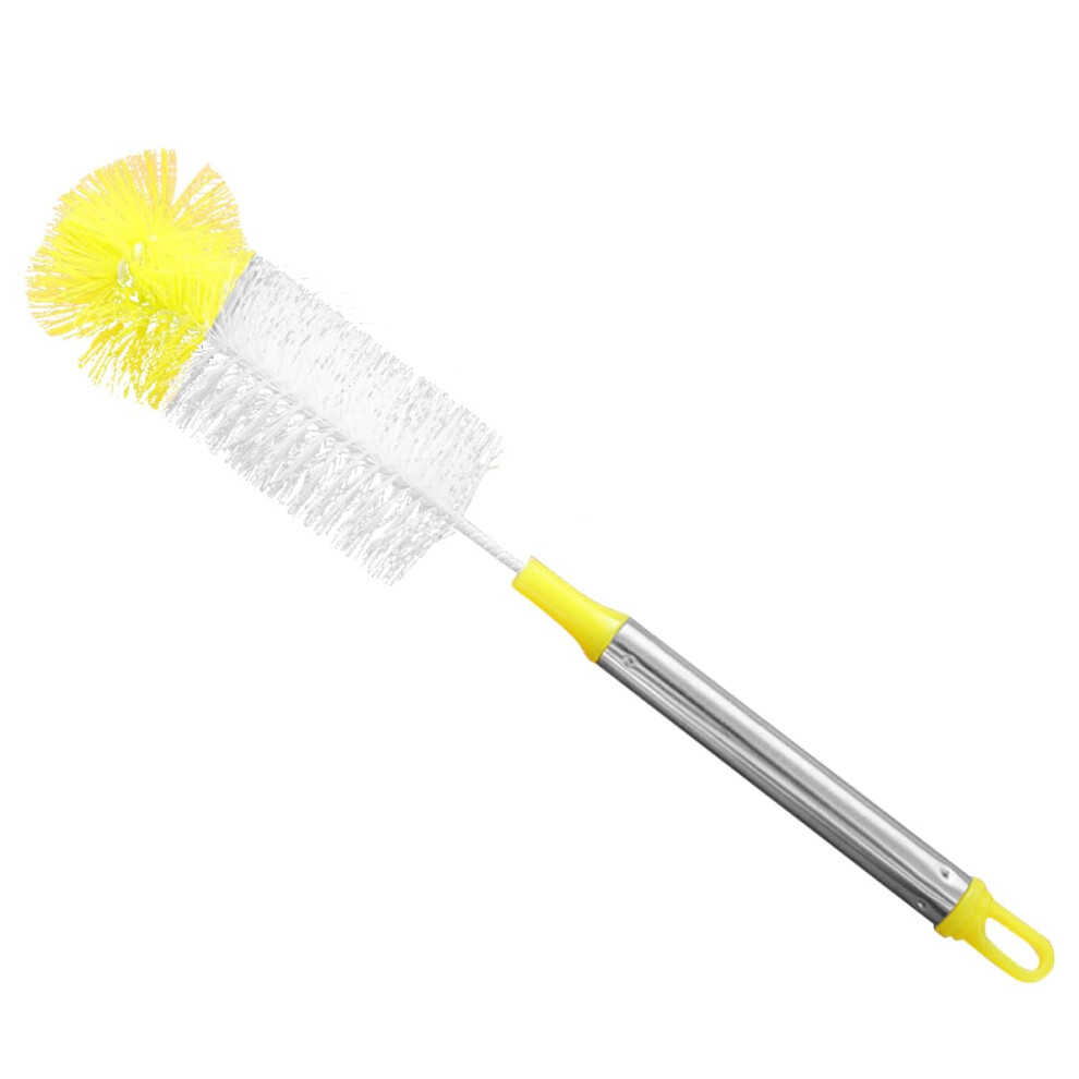 Bottle Cleaning Brush with Bendable Long Handle, Nylon Bristles, 360 Deep Clean for Baby Bottles