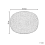 Beliani Pouffe DUKI Jute Pink 3