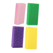 4pcs Pumice Stone Foot File Heel Exfoliator Callus Remover with Ergonomic Grip