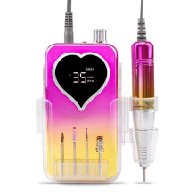 Cordless Electric Nail Drill 35000 RPM with Coreless Motor for Acrylic and Gel Nails