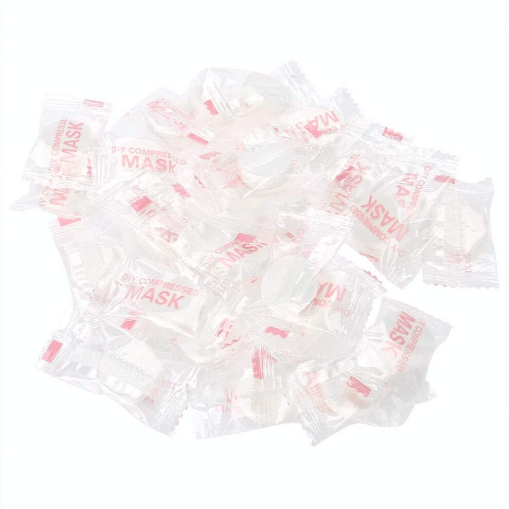 Compressed Sheet Masks Bulk Disposable Non Woven Facial Masks 500pcs Hydrating Wood Fiber
