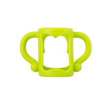 Multicolor Wide Neck Baby Bottle Handles with Easy Grip Ergonomic Design for Baby Feeding