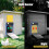 Automatic Chicken Coop Door with Light Sensor, Battery Powered Auto Open Close Poultry Gate, Weatherproof 3