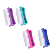 4Pcs Ergonomic Nail Cleaning Brush for Manicure Pedicure, Durable Hand Grip Dirt Remover