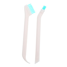 2pcs Soft Bristle Bottle Cleaning Brush Set for Baby Bottles Cups and Kettles Travel Use