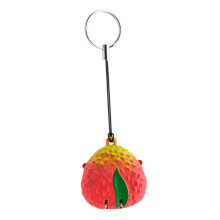 Stainless Steel Nail Clippers with Ultra Sharp Blades, Cute Fruit Shape, Compact Keychain Design