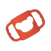Baby Bottle Holder with Ergonomic Grip and Shock‑Absorbing Silicone Sleeve for Self Feeding Babies