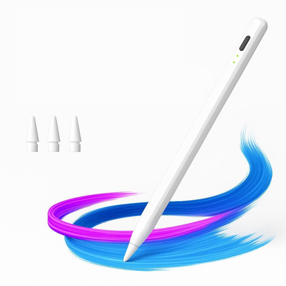 Stylus Pen For Ipad 2018Â2025, Alternative To Apple Pencil With 2X Fast Charging, Tilt Sensitivity And Palm Rejection 9771547516668