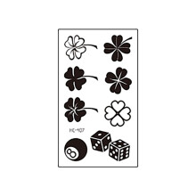 Waterproof Temporary Tattoos Sweatproof Stickers for Longlasting Wear Party and Beach 7pcs