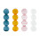 Four-Ball Glass Vase23x6cm 7