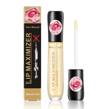 Lip Plumper Gloss with Vitamin E for Instant Volume and LongLasting Hydration, Clear NonSticky Finish