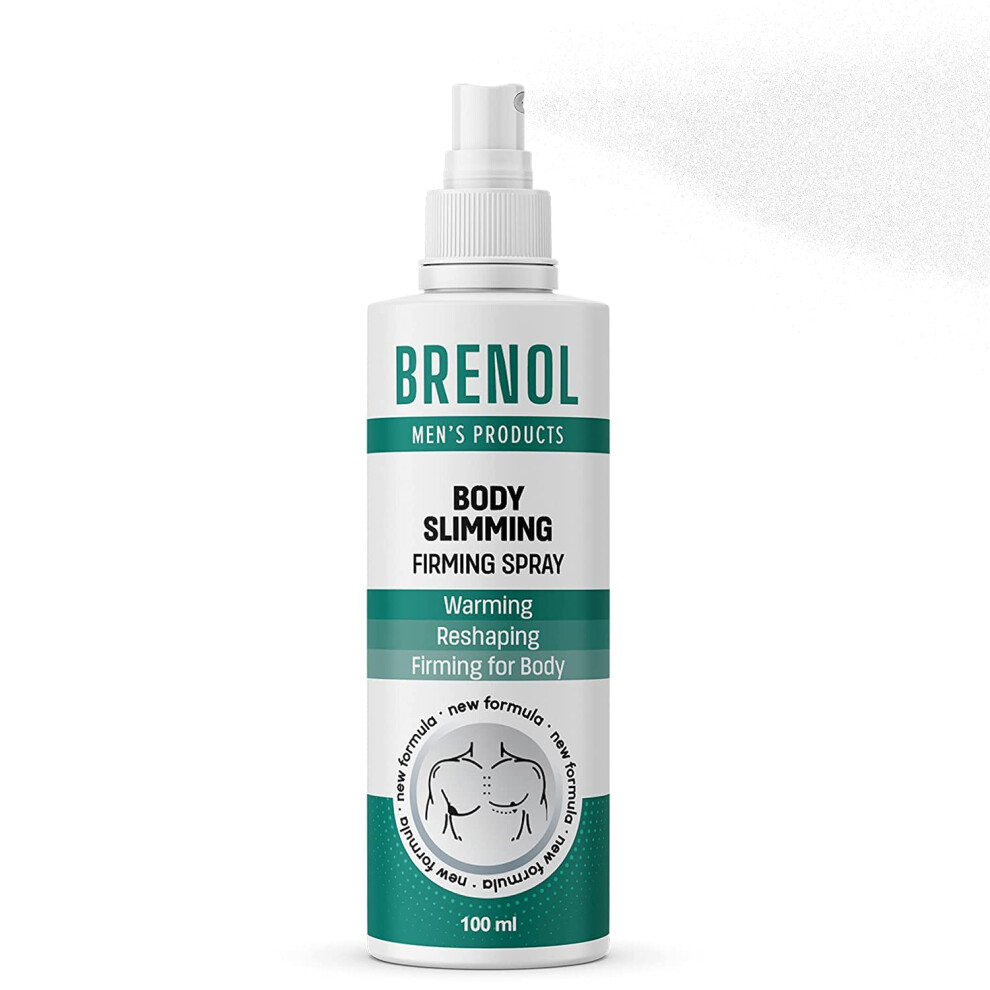 Gynecomastia Chest Firming Spray for Men, Body Contouring and Skin Tightening Formula