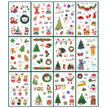 Christmas Temporary Tattoos for Kids and Adults, 150+ Waterproof Holiday Tattoo Stickers for Party