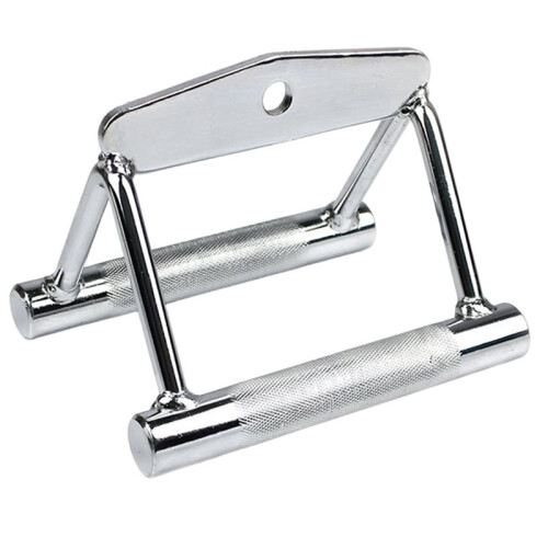 V Shaped Pull Rod Cable Pulldown Attachment Double D Row Handle for Strength Training 502 1