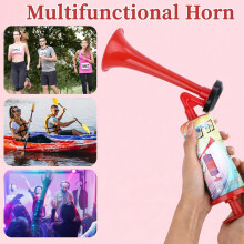5 Pack Air Horns for Safety Handheld Air Horns for Camping Fog Warning Portable Noise Makers for Sporting Events Party