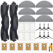 Accessories for Tapo RV30 Max / RV30 Max/ RV20 Max Vacuum Cleaner,Brush Filter Replacement Parts
