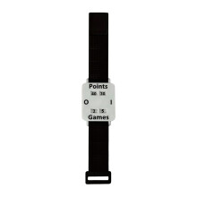 Bracelet de Marqueur Ajustable, Bracelet de Comptage avec Affichage Du Score, Tableau de Score de Tennis pour Marqueur en Extérieur