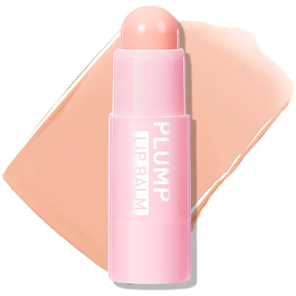 Pink Plumping Lip Balm And Hydrating Lip Gloss 2 In 1 With Deep Hydration For Dry Chapped Lips, 02 Baby